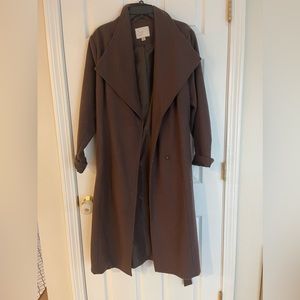 A new day brown peacoat size XXL